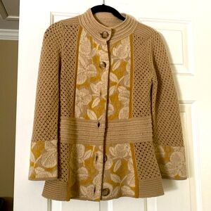 Anthropologie button front sweater, X small, excellent condition!